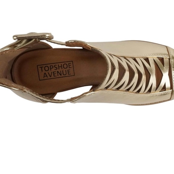 Womens Fashion Aran Open Toe Heel Sandal - Picture 4 of 11